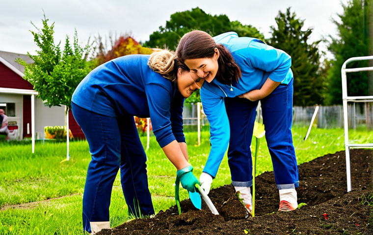 침례교 특징 - **Image Prompt:** A female pastor in professional dress, fully clothed, is leading a Bible study gro...