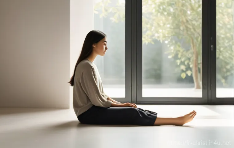 기독교의 신앙고백 - Prompt 1: Inner Reflection and Serenity**