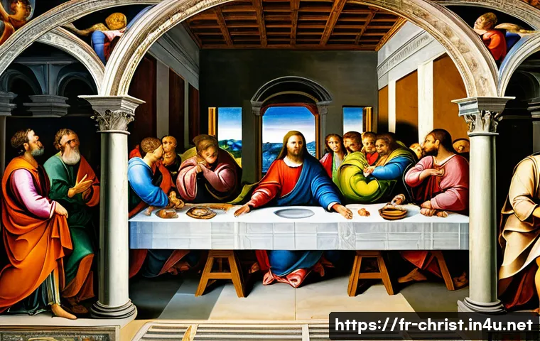 기독교와 르네상스 - A detailed Renaissance-era painting scene inside the Sistine Chapel showcasing Michelangelo’s biblic...